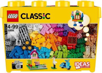 LEGO Classic LEGO® Büyük Boy Yaratıcı Yapım Kutusu 10698-4 Yaş ve Üzeri Çocuklar İçin Yaratıcı Oyuncak Yapım Seti (790 Parça)
