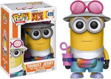 Funko POP Filmler Despicable Me 3 Turist Jerry Eylem Şekil''