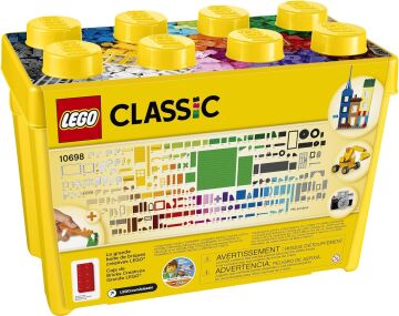 LEGO Classic LEGO® Büyük Boy Yaratıcı Yapım Kutusu 10698-4 Yaş ve Üzeri Çocuklar İçin Yaratıcı Oyuncak Yapım Seti (790 Parça)