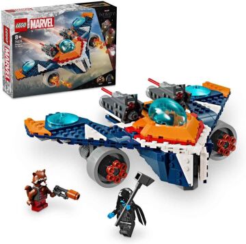 LEGO Marvel Rocket’in Warbird Aracı Ronan’a Karşı 76278 – 8 Yaş ve Üzeri Süper Kahraman Seven Çocuklar İçin İnşa Edilebilen Uzay Gemisi İçeren Yaratıcı Oyuncak Yapım Seti (290 Parça)