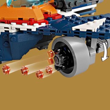 LEGO Marvel Rocket’in Warbird Aracı Ronan’a Karşı 76278 – 8 Yaş ve Üzeri Süper Kahraman Seven Çocuklar İçin İnşa Edilebilen Uzay Gemisi İçeren Yaratıcı Oyuncak Yapım Seti (290 Parça)