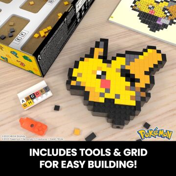 MEGA Pokémon Pikachu Pixel Sanatı