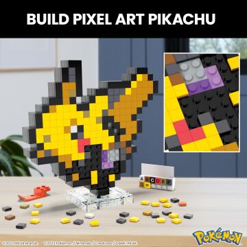 MEGA Pokémon Pikachu Pixel Sanatı