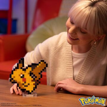 MEGA Pokémon Pikachu Pixel Sanatı