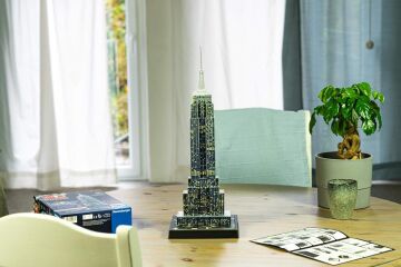 Ravensburger (125531) 3D Puzzle, Empire State Binası