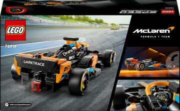 LEGO Speed Champions 2023 McLaren Formula 1 Yarış Arabası Set 76919-9 Yaş ve Üzeri Çocuklar için Koleksiyonluk ve Sergilenebilir Yaratıcı Oyuncak Model Yapım Seti (245 Parça)