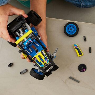 LEGO Technic Arazi Yarışı Arabası 42164-8 Yaş ve Üzeri Çocuklar için Koleksiyonluk Yaratıcı Oyuncak Model Yapım Seti (219 Parça)