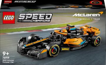 LEGO Speed Champions 2023 McLaren Formula 1 Yarış Arabası Set 76919-9 Yaş ve Üzeri Çocuklar için Koleksiyonluk ve Sergilenebilir Yaratıcı Oyuncak Model Yapım Seti (245 Parça)
