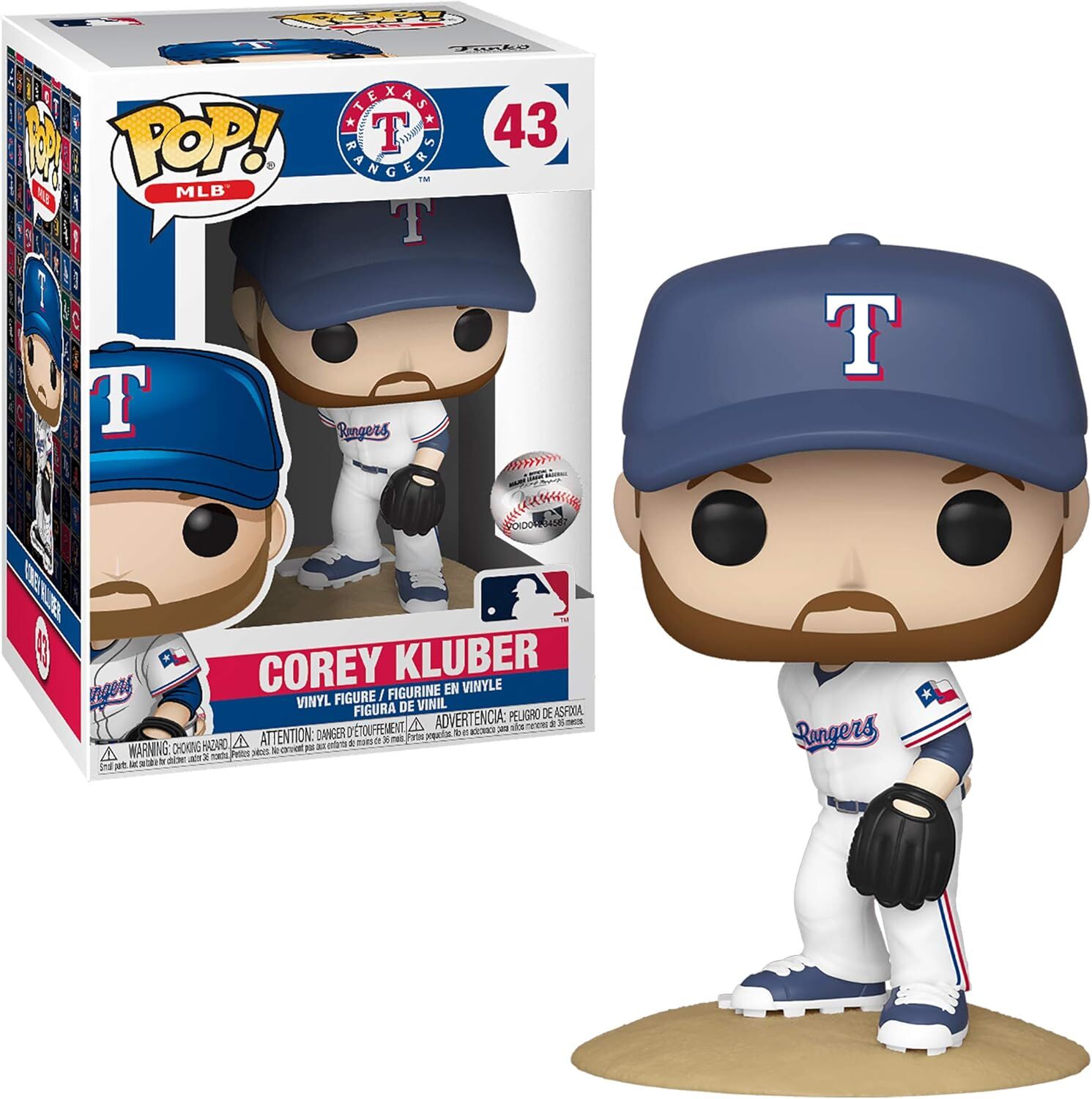 Funko POP! MLB: Rangers - Corey Kluber''