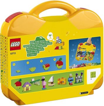 LEGO Classic Yaratıcı Çanta 10713 - 4 Yaş ve Üzeri Çocuklar için Yaratıcı Oyuncak Yapım Seti (213 Parça)