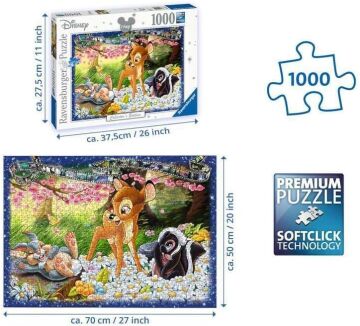Ravensburger Puzzle, Wd Bambi, 1000 Parça