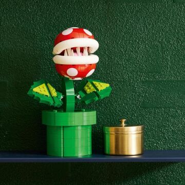 LEGO® Super Mario™ Piranha Plant 71426- Yetişkinler İçin Koleksiyonluk Yapım Seti (540 Parça)
