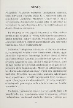 Psikanalitik Psikoterapi - Masterson Günleri 5