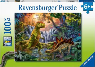 Ravensburger Puzzle, Dinosaur Oasis, 100 Parça