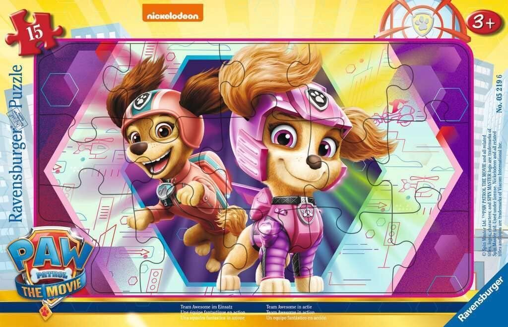 Ravensburger 15 Parçalı Büyük Çerçeveli Puzzle Paw Patrol