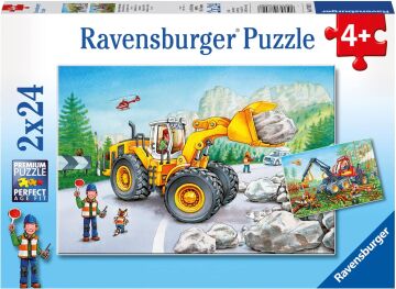 Ravensburger Puzzle 07802 – İş makinesi