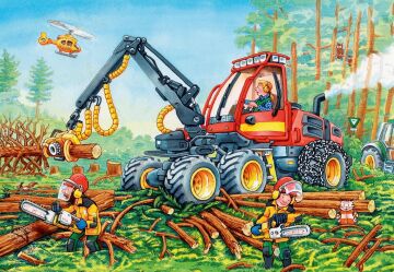 Ravensburger Puzzle 07802 – İş makinesi
