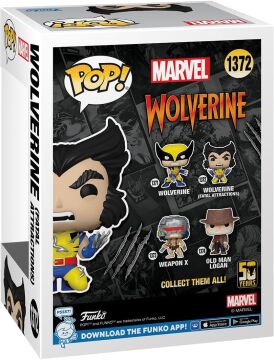Funko Pop! Marvel: Wolverine 50. Yıldönümü - Wolverine (Önemli Yerler)