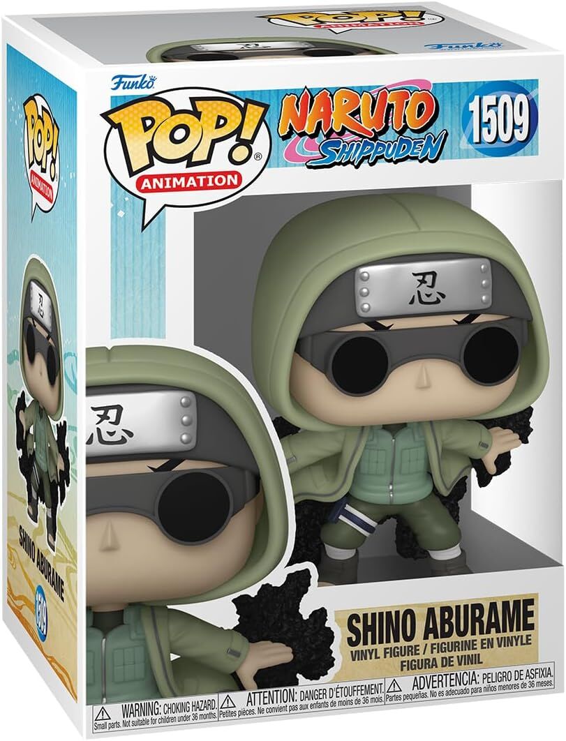 Funko pop! animasyon: naruto shippuden - shino aburame