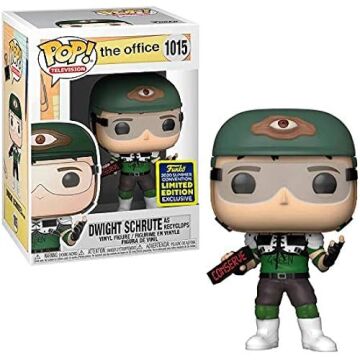 Funko Pop! Dwight olarak Recyclops w/Kask (Yaz Sözleşmesi Özel) #1015