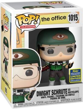 Funko Pop! Dwight olarak Recyclops w/Kask (Yaz Sözleşmesi Özel) #1015