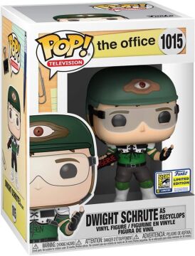 Funko Pop! Dwight olarak Recyclops w/Kask (Yaz Sözleşmesi Özel) #1015