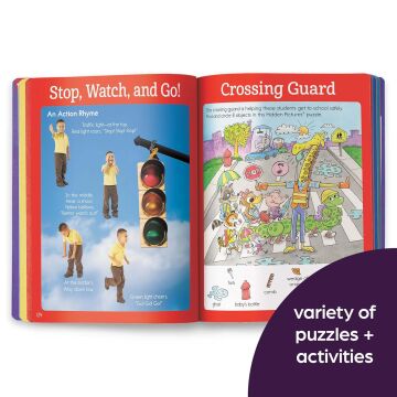 The Big Fun Kindergarten Activity Book: Build skills and confidence through puzzles and early learning activities!