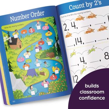 The Big Fun Kindergarten Activity Book: Build skills and confidence through puzzles and early learning activities!