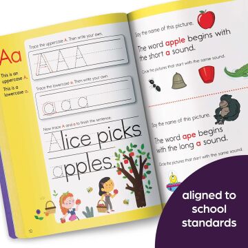 The Big Fun Kindergarten Activity Book: Build skills and confidence through puzzles and early learning activities!