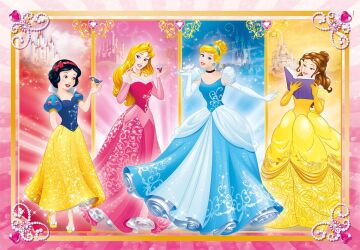 Clementoni - 2x60 Parça Puzzle - Princess