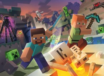 Ravensburger 100 Parçalı Puzzle Minecraft
