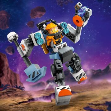 LEGO City Uzay İnşaat Robotu 60428-6 Yaş ve Üzeri Çocuklar için Uzay Aracı İçeren Yaratıcı Oyuncak Yapım Seti (140 Parça)