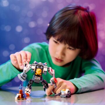 LEGO City Uzay İnşaat Robotu 60428-6 Yaş ve Üzeri Çocuklar için Uzay Aracı İçeren Yaratıcı Oyuncak Yapım Seti (140 Parça)