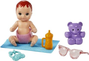 Barbie Bebek Bakıcısı Bebeği ve Aksesuarları Oyun Seti FHY97-GXT34