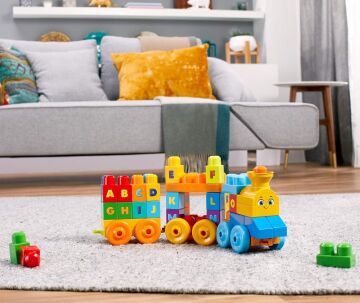 Mega Bloks Müzikli Alfabe Treni, 1 yaş ve üzeri, FWK22