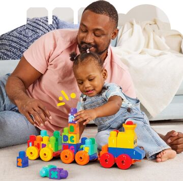 Mega Bloks Müzikli Alfabe Treni, 1 yaş ve üzeri, FWK22