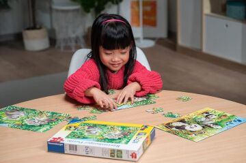 Ravensburger (78202) 2 X 24 Parça Puzzle Koalas Pandas