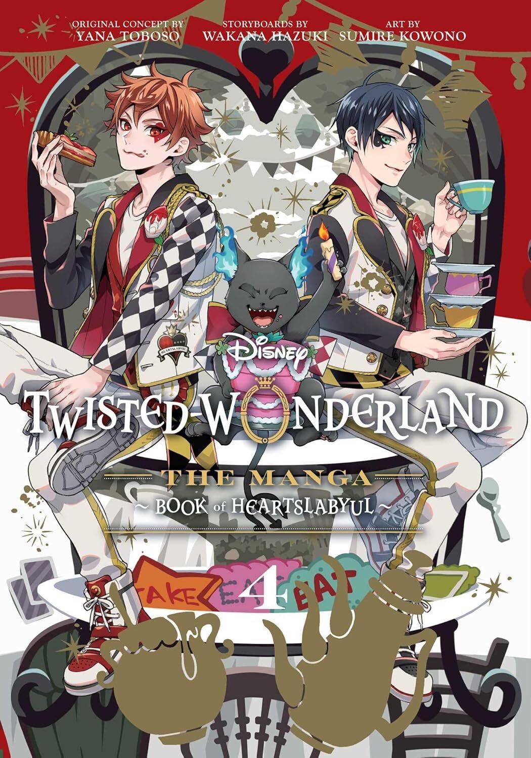 Disney Twisted-Wonderland, Vol. 4 The Manga: Book of Heartslabyul: Volume 4