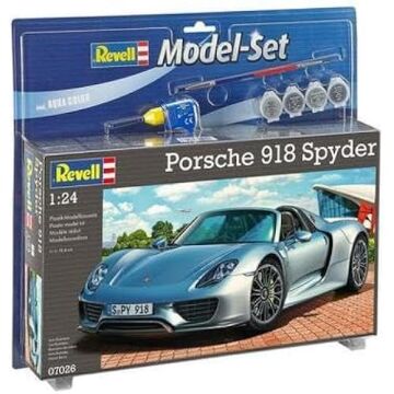 Revell Model Set Porsche 918 Spyder - 1:24-67026