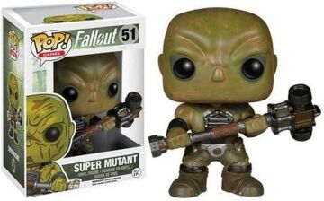FUNKO 019000 Pop Games: Fallout Super Mutant 51 vinil figure