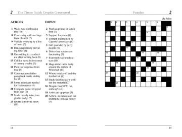 The Times Crosswords - The Times Quick Cryptic Crossword Book 7: 100 World-Famous Crossword Puzzles