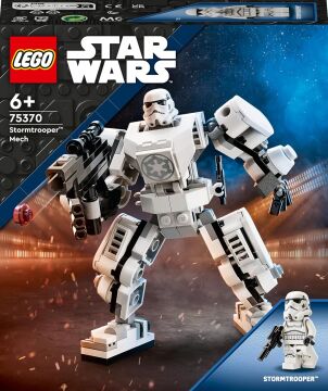 LEGO® Star Wars Stormtrooper Robotu 75370-6 Yaş ve Üzeri Çocuklar için Yaratıcı Oyuncak Yapım Seti (138 Parça)