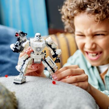 LEGO® Star Wars Stormtrooper Robotu 75370-6 Yaş ve Üzeri Çocuklar için Yaratıcı Oyuncak Yapım Seti (138 Parça)