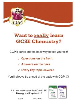 GCSE Chemistry AQA Revision Question Cards: for the 2025 and 2026 exams (CGP AQA GCSE Chemistry)