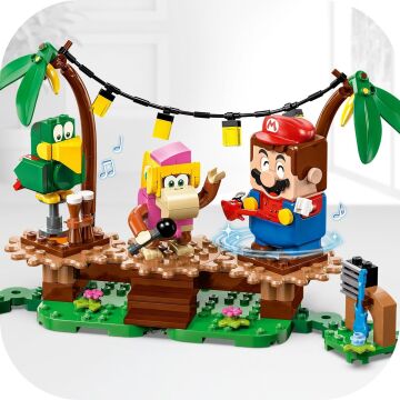 LEGO Super Mario Dixie Kong’un Orman Konseri Ek Macera Seti 71421 Oyuncak Yapım Seti (174 Parça)