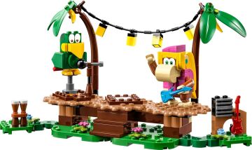 LEGO Super Mario Dixie Kong’un Orman Konseri Ek Macera Seti 71421 Oyuncak Yapım Seti (174 Parça)