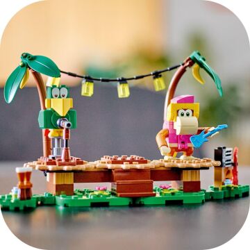 LEGO Super Mario Dixie Kong’un Orman Konseri Ek Macera Seti 71421 Oyuncak Yapım Seti (174 Parça)