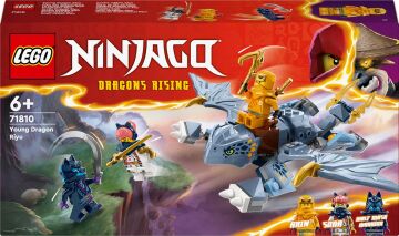 LEGO NINJAGO Genç Ejderha Riyu 71810-6 Yaş ve Üzeri Çocuklar için 3 Ninja Minifigürü İçeren Yaratıcı Oyuncak Yapım Seti (132 Parça)