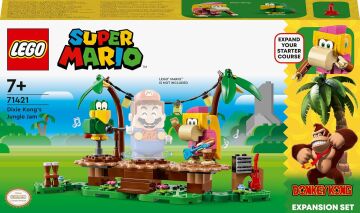 LEGO Super Mario Dixie Kong’un Orman Konseri Ek Macera Seti 71421 Oyuncak Yapım Seti (174 Parça)