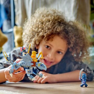 LEGO NINJAGO Genç Ejderha Riyu 71810-6 Yaş ve Üzeri Çocuklar için 3 Ninja Minifigürü İçeren Yaratıcı Oyuncak Yapım Seti (132 Parça)